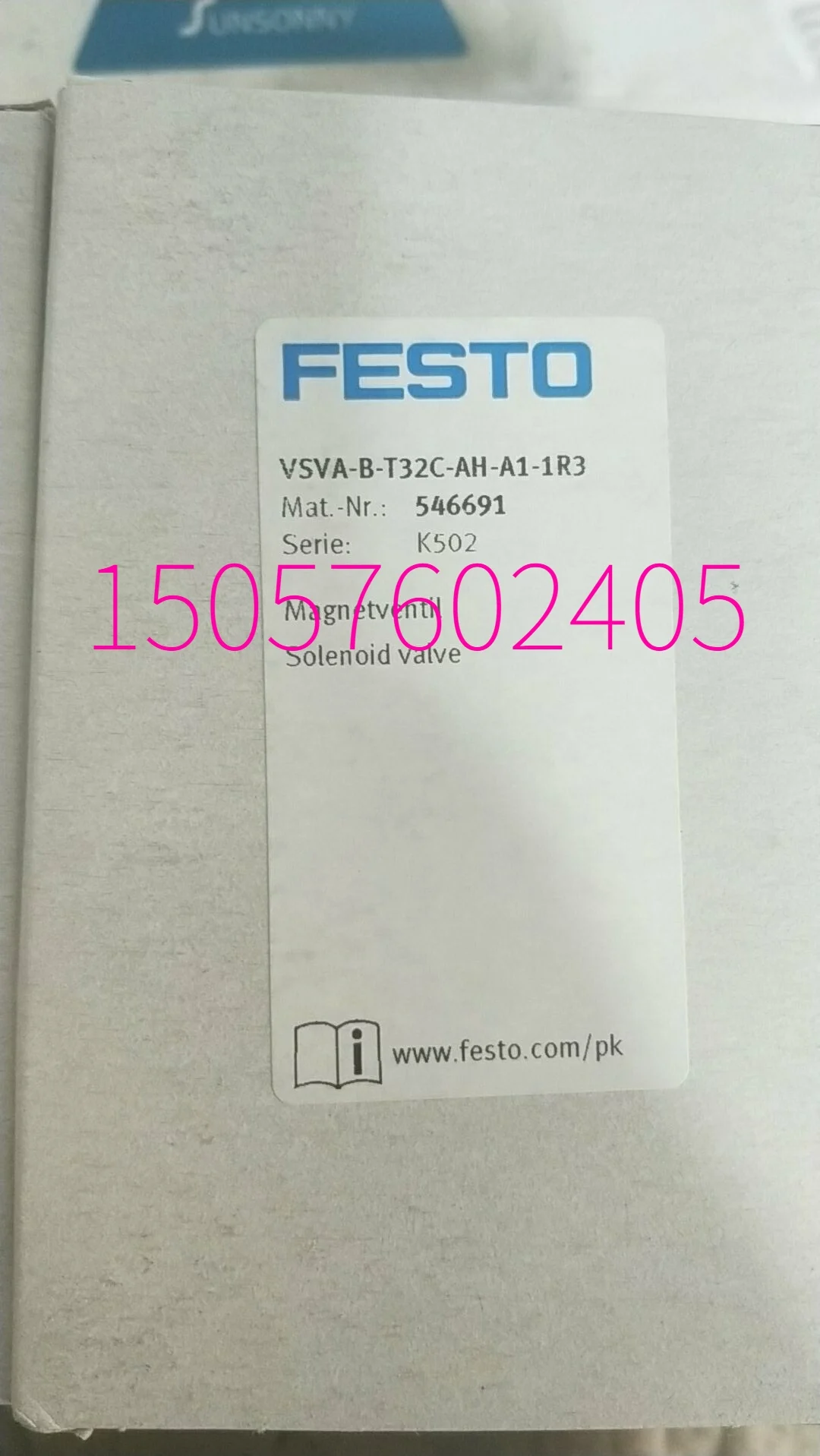 Festo 537020V датчик давления от Stock