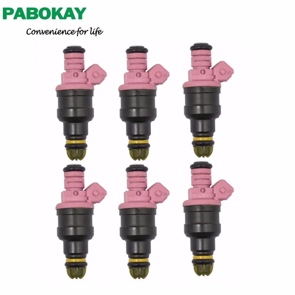 

6 pieces x for Flow Matched Fuel Injector Set BMW Z3 - M3 2.8 3.2 0280150440