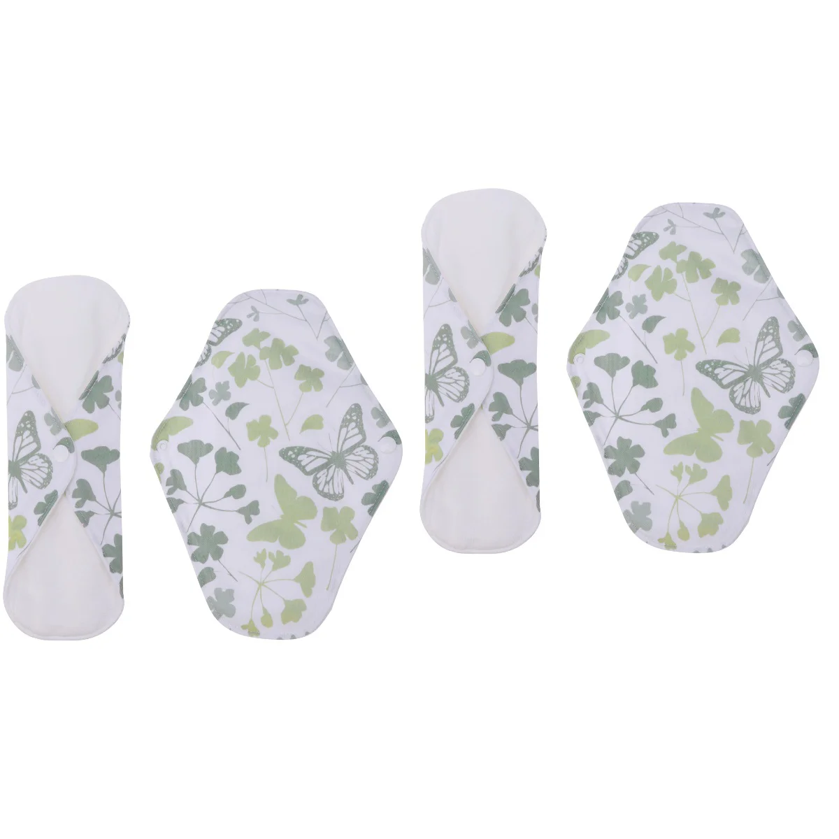 

2 PC Towel Pad Panty Liners Sanitary Towels Super-absorbent Menstrual Pads Washable