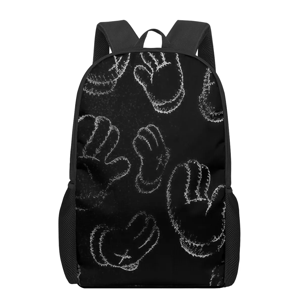 trend brand kaw painting 3D Pattern School Bag for Children Girls Boys Casual Book Bags Kids Backpack Boys Girls Schoolbags Bagp
