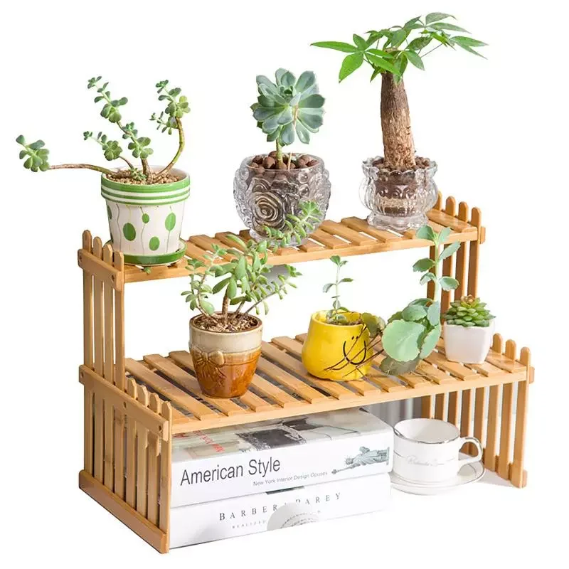 

Indoor Succulent Stand 2 Tier Tabletop Plant Table Plant Stand Table Planter Holder For Multiple Plants Window Table Plant Bench