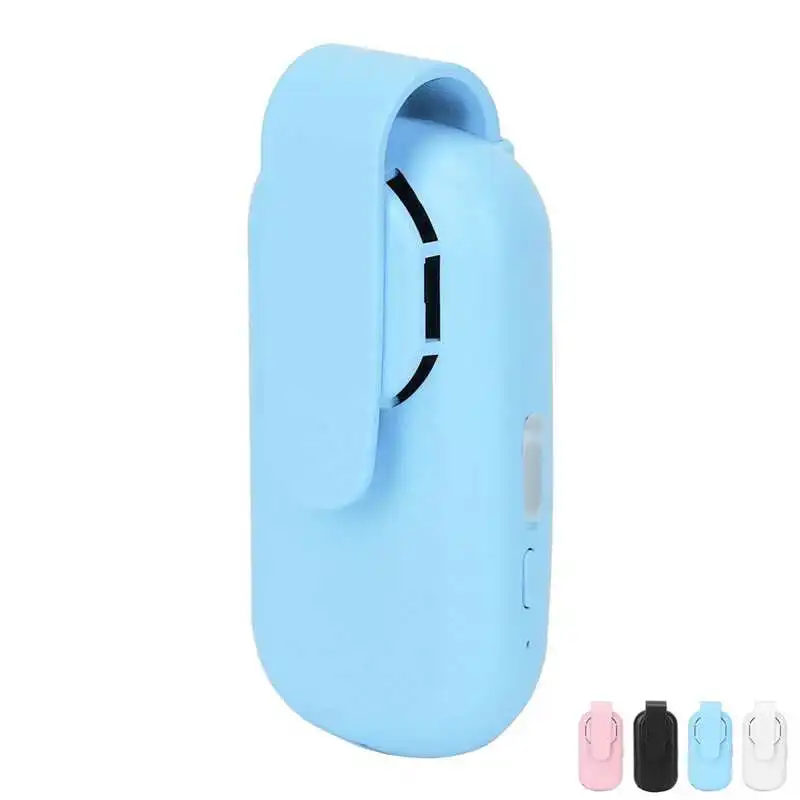 

USB Mini Fan Cool Mask Clip 30dB Low Noise Work Mask Fan with 2 Gear Adjustment for Face Mask for Sport Camping Tent Travel