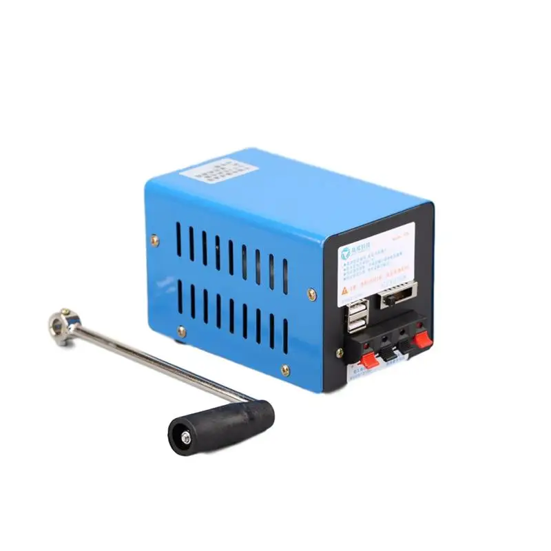 

2000rpm Manual Generator 20W Hand Crank Charger Hand Power Generator Hand Crank Power Generator For Mobile Phone Computer