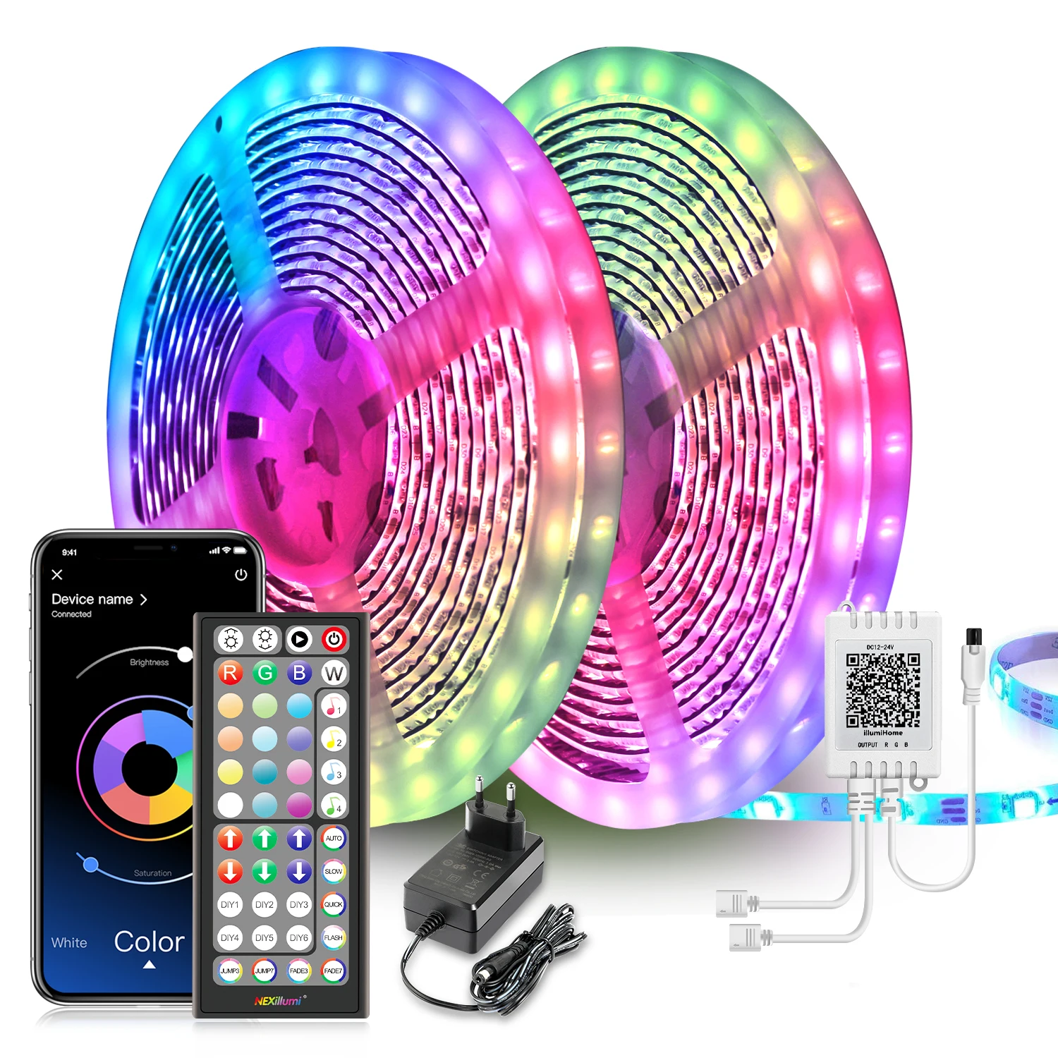 

Светодиодная лента aiopp RGB 5050 12В 5 метров