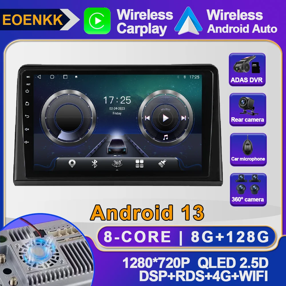

Android 13 For Hyundai Sonata 7 LF 2017 - 2019 Car Radio RDS 4G Navigation GPS Stereo Autoradio AHD BT WIFI Player Multimedia