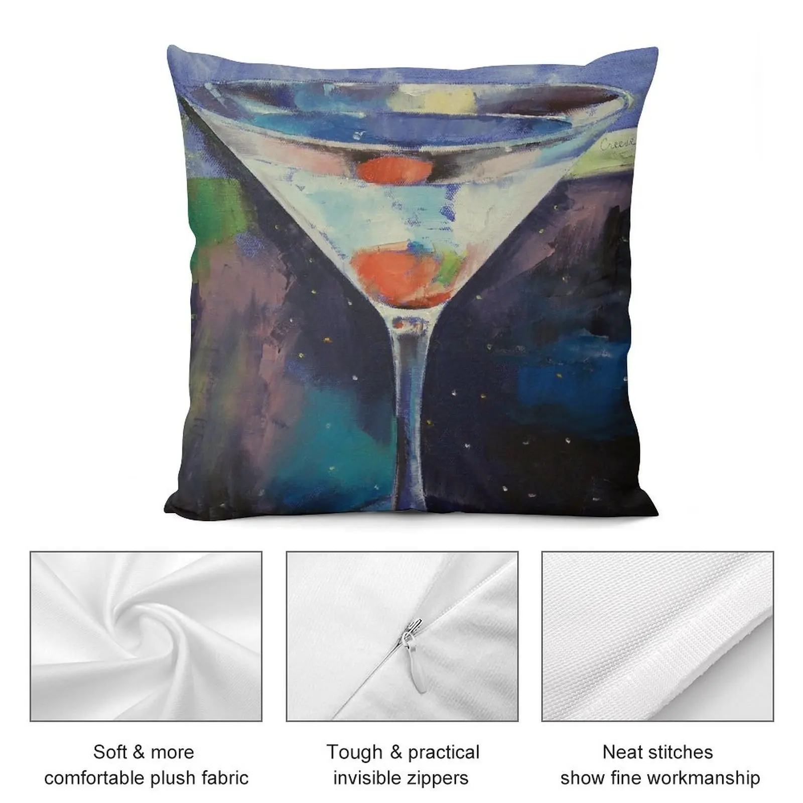 Bombay сапфировые мартини декоративные подушки для детей