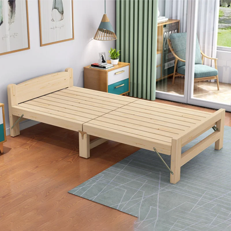 

Nordic Double Kawaii Bed Wood Cheap Day Loft Space Saving Bed Frame Adults Living Room Camas Dormitorio Furnitures For Bedroom