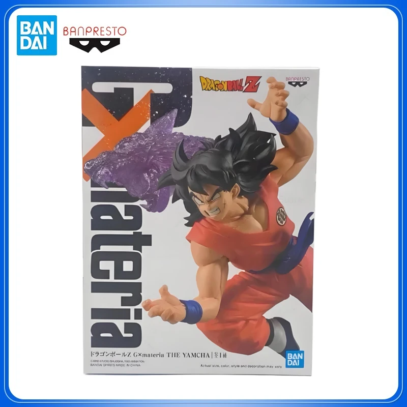 Фото Bandai в наличии Banpresto аниме Dragon Ball Yamcha фигурка модель украшения игрушки подарки DT №1