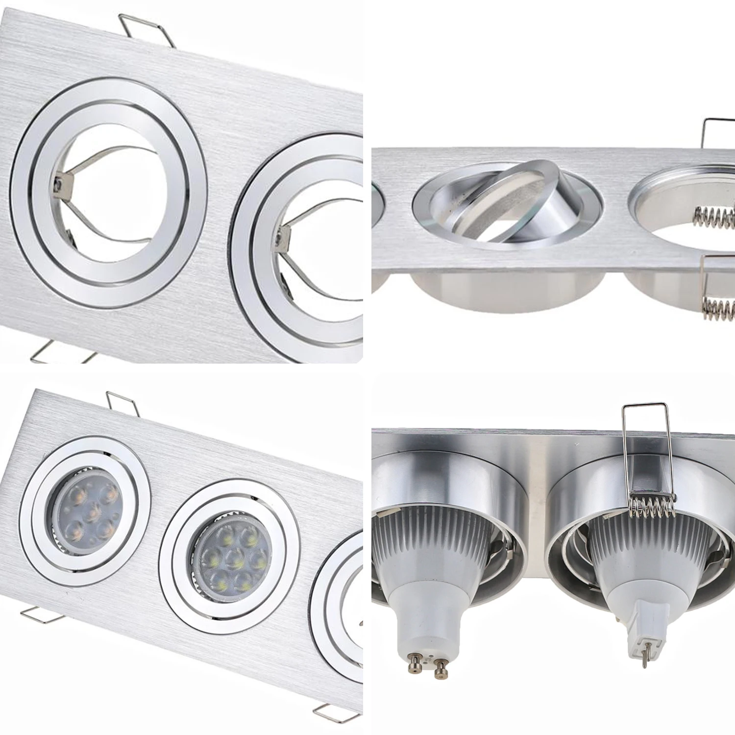 Рисунок 5 - Квадрасветильник Серебристая Светодиодная