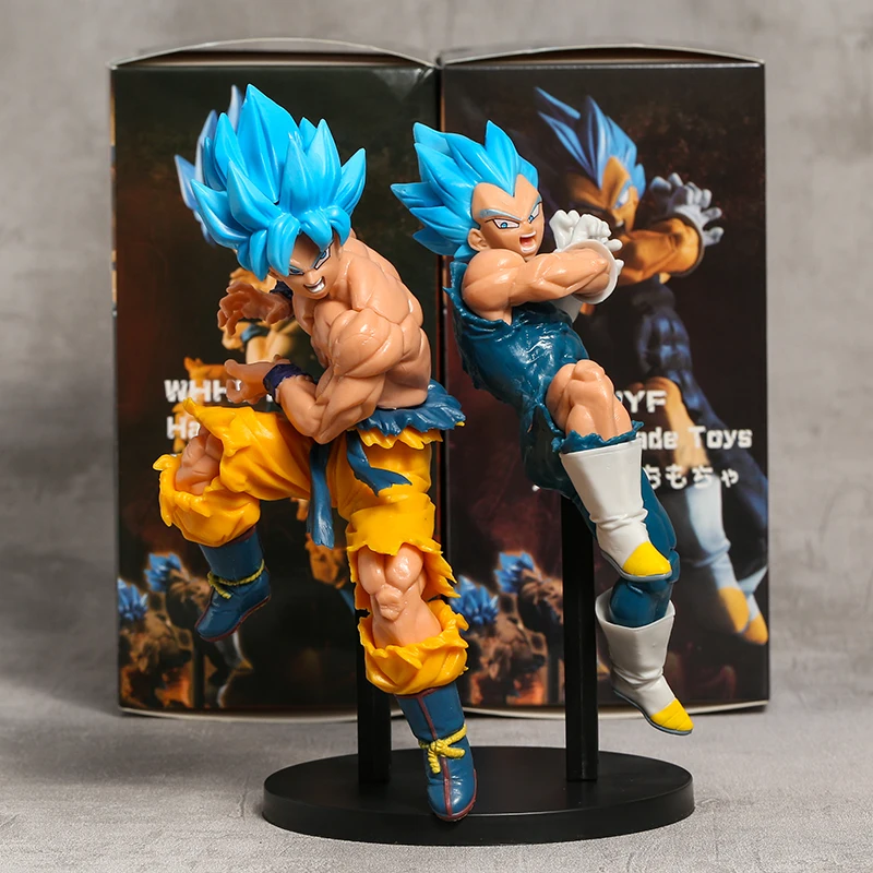 Фигурка из ПВХ Драконий жемчуг Super Saiyan Blue Son Goku Vegeta фигурка подарок |