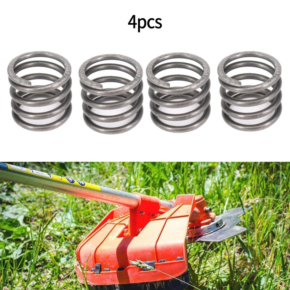 

4pcs Compression Spring For Makita BUR141Z BUR181Z DUR141Z DUR181 195858-1 231352-0 Lawn Mowers Stainless Steel Spring Replace
