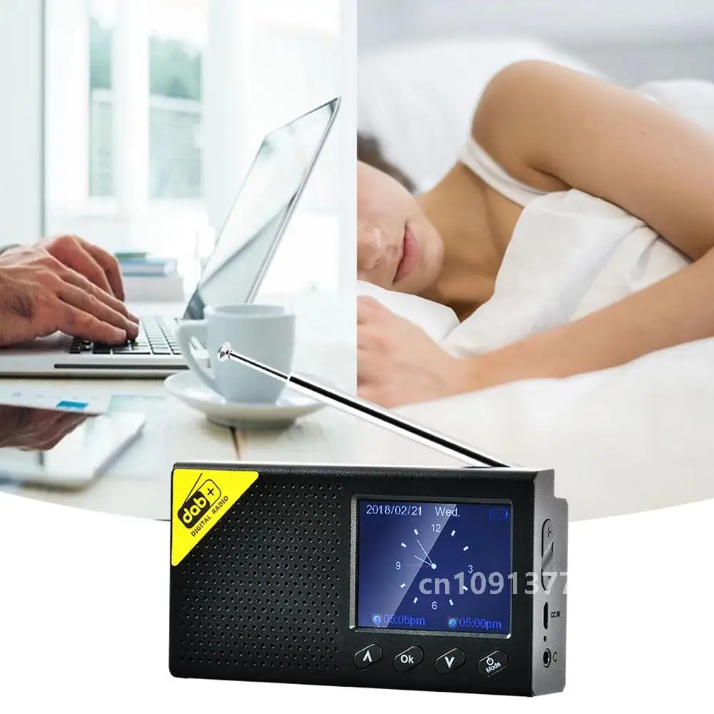 Портативное цифровое радио Bluetooth-совместимое стерео DAB/FM-приемник 5 0 для