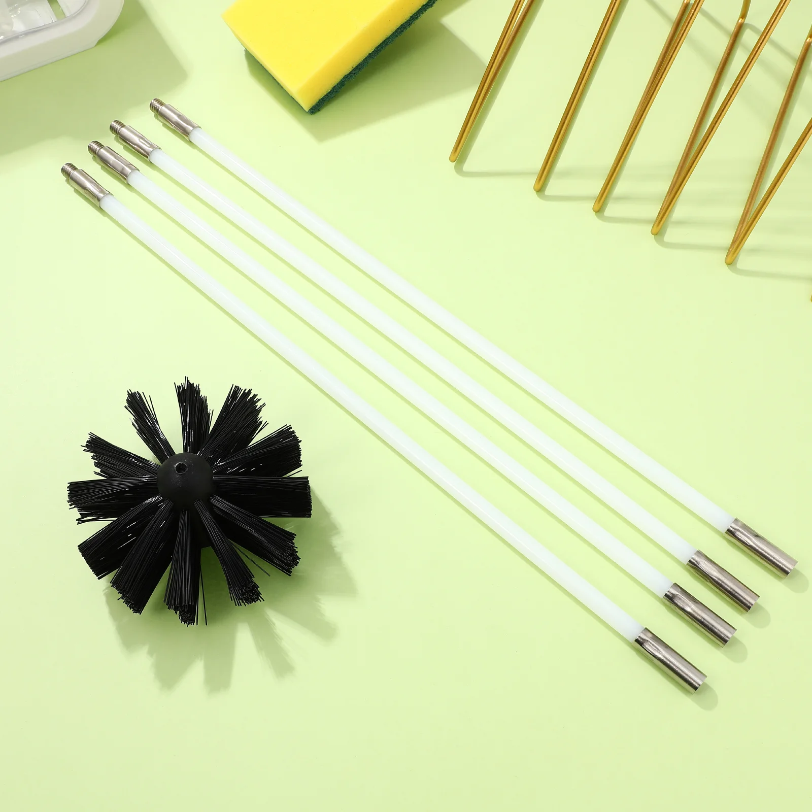 

Нейлоновая щетка для чистки дымохода, щетки для чистки, инструменты для сушки, набор для воздуховода, трубки, вентиляционный очиститель, приспособление для вакуумной мойки