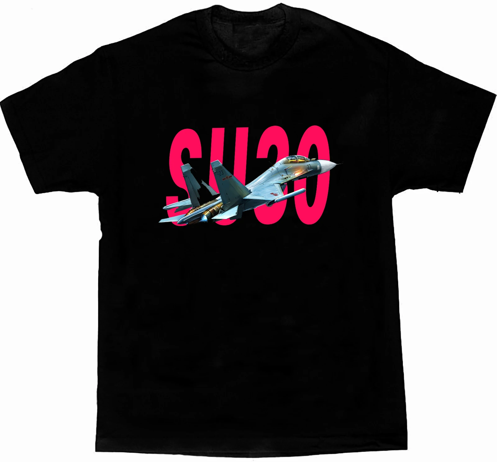 

Sukhoi Su 30 Fighter T-Shirt. Summer Cotton Short Sleeve O-Neck Mens T Shirt New S-3XL
