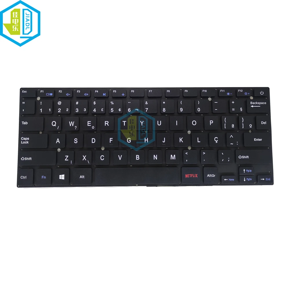 Genuíno Teclado do Portátil Brasileiro para Compaq Presario Cq25 br Brasil Ajuste Português Qwerty Substituição Teclados Peças do Computador Novo
