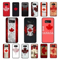 babaite canada flag phone case for samsung note 5 7 8 9 10 20 pro plus lite ultra a21 12 02
