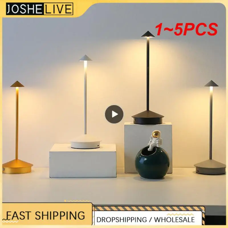 

1~5PCS Touch USB rechargeable table lamp creative restaurant hotel bar coffee pina table lamp Lampada Da Tavolo decorative