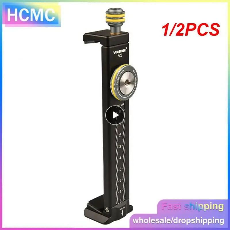 

1/2PCS Universal Tablet Holder Aluminum Alloy Tripod Mount Bracket for iPad Surface Mobile Phone Support