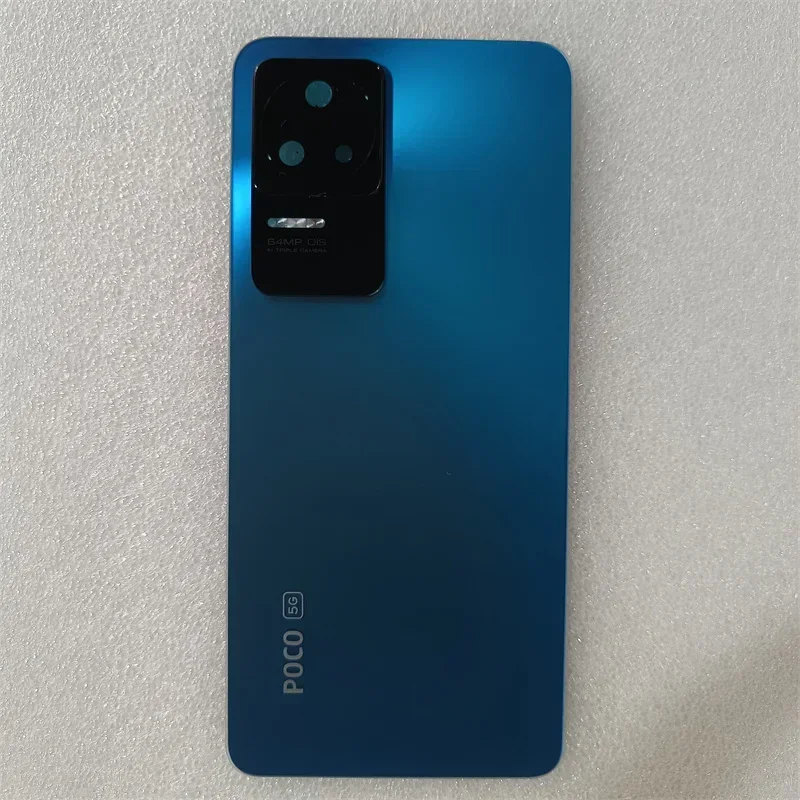 Задняя крышка аккумулятора для Xiaomi Poco F4 22021211rg 22021211ri 3D стеклянная панель задняя