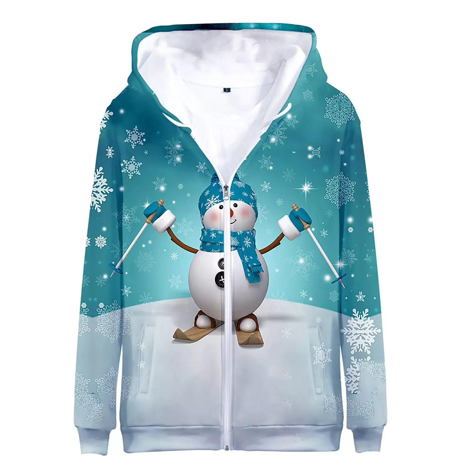 

NEW IN Men christmas 3D Printed Hoodies 2023 Fashion Brand Sweatshirts Boy Zipper Jackets Quality Pullover Loose Unisex streetw