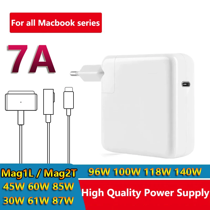 Адаптер Magsafe Для Macbook Air Pro 45 Вт 60 85 Магнитное Зарядное Устройство