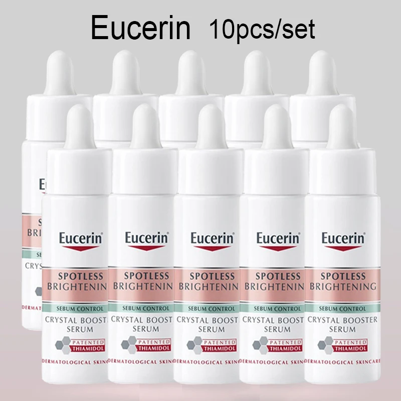 

10PCS Eucerin Spotless Brightening Crystal Booster Serum 30ml Whitening Diminish Dark Pigment Spots For Oily Sensitive Skin