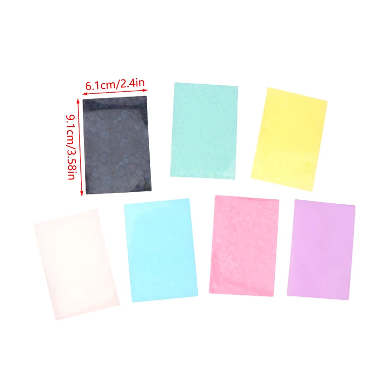 50 шт. Защитные чехлы для карт