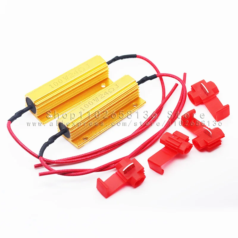 2 шт. 100 Вт 24 Ом для грузовиков