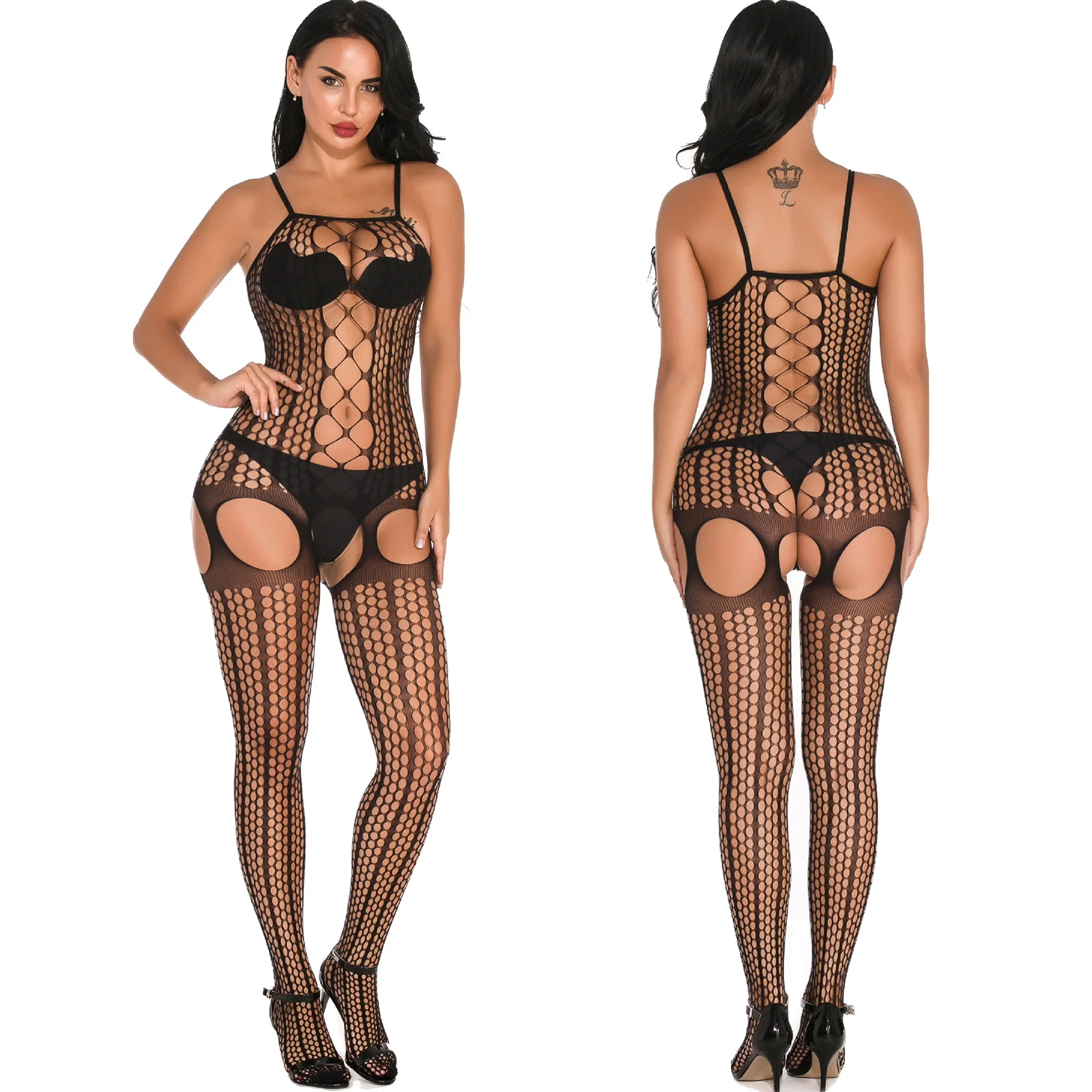 

Сексуальное нижнее белье, чулки, женское нижнее белье, нижнее белье, Экзотическая одежда, прозрачная открытая промежность, с вырезами