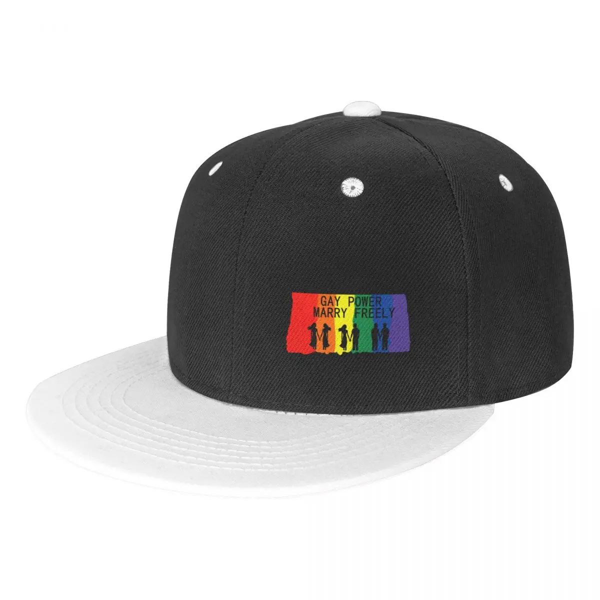 

Gay pride Male and female hip hop cap casual baseball cap Four Seasons cap Windproof cap uv proof cap