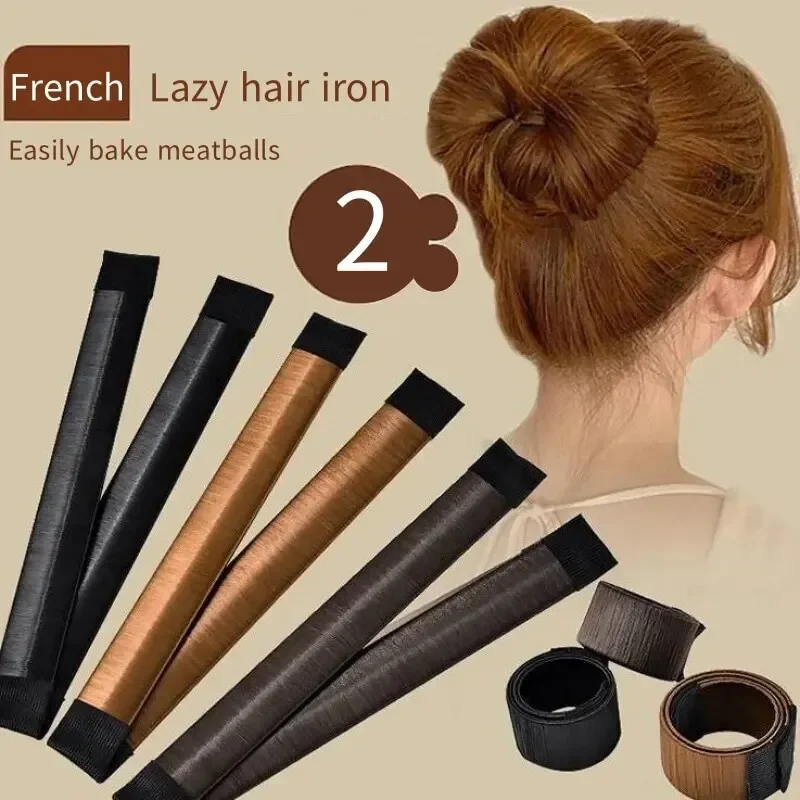 Простая нейлоновая быстросъемная Плойка для волос с шариковой головкой парик