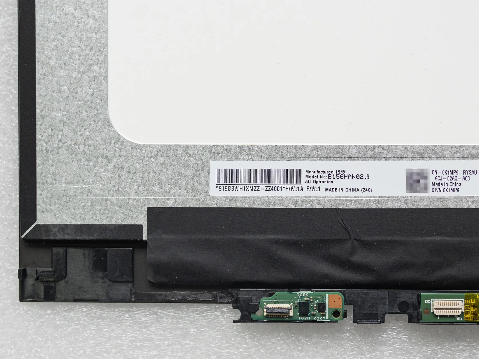 15 6-дюймовый ЖК-дисплей с сенсорным экраном в сборе для Dell Inspiron 7590 7591 2-в-1 P83F P83F001 P84F