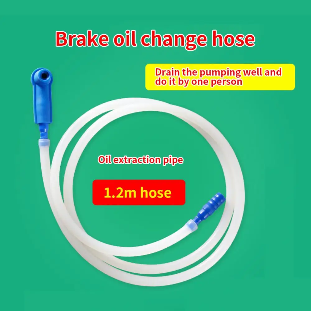 

1.2m Oil Pumping Pipe Replacement Tools Car Vehicles Brake Fluid Special Connector Brake Oil Changer Connector Emptying Tool