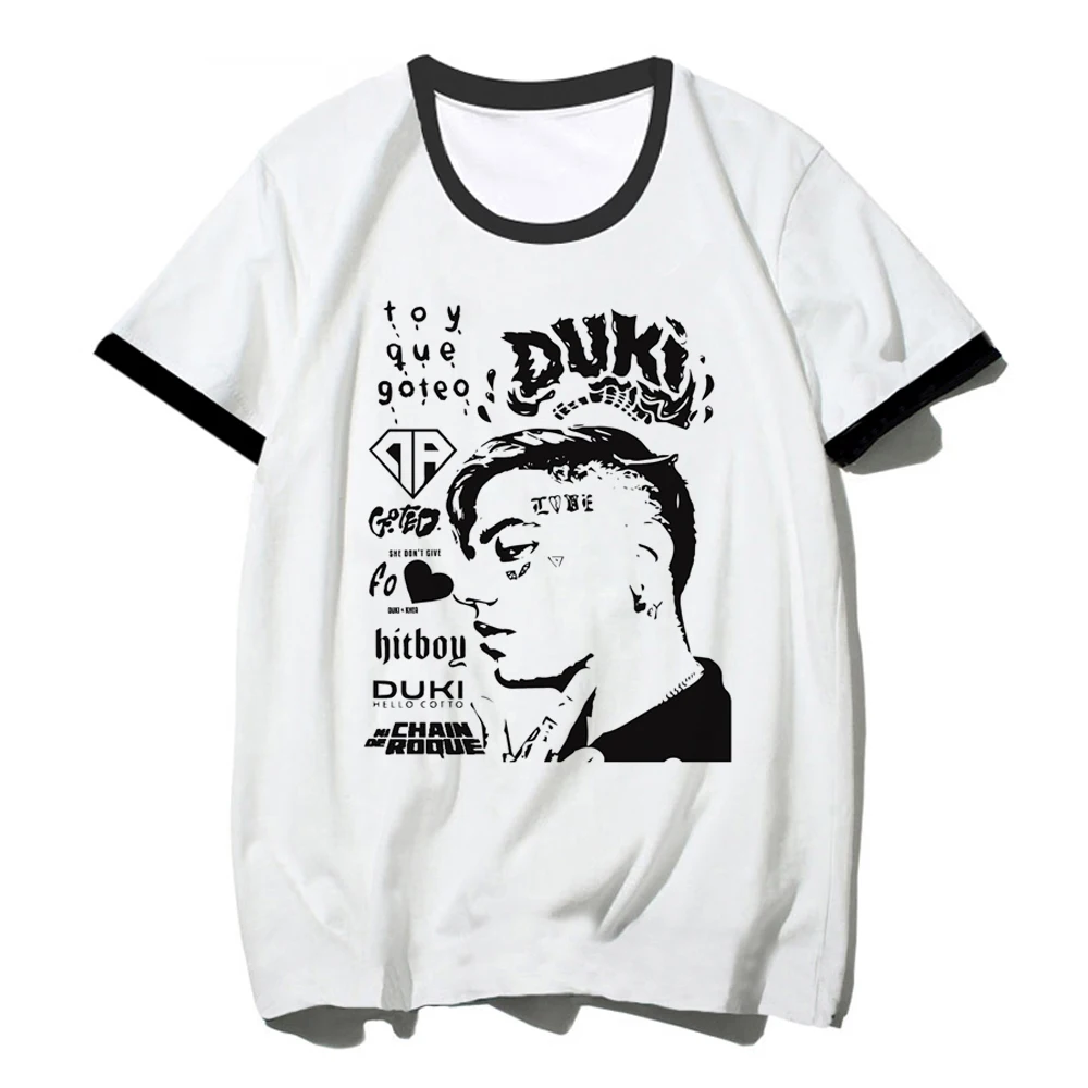 Duki женская летняя комиксная футболка Женская графическая одежда в стиле