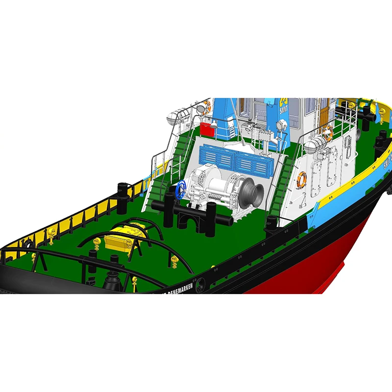 Набор для сборки 3d-печати сделай сам SMIT Port лодка работы речная модель лодки с