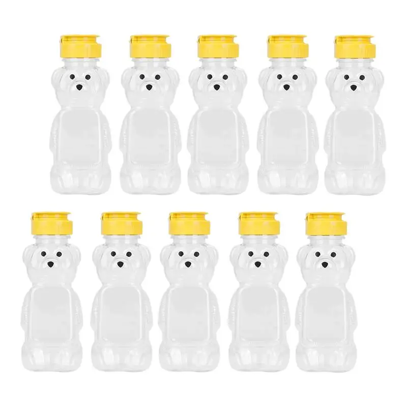 

10Pcs Bottle Sauce Squeeze Bottles Oil Squeeze Bottle Honey Container Empty Honey Bottles Squeeze Honey Bottle Honey Bottle