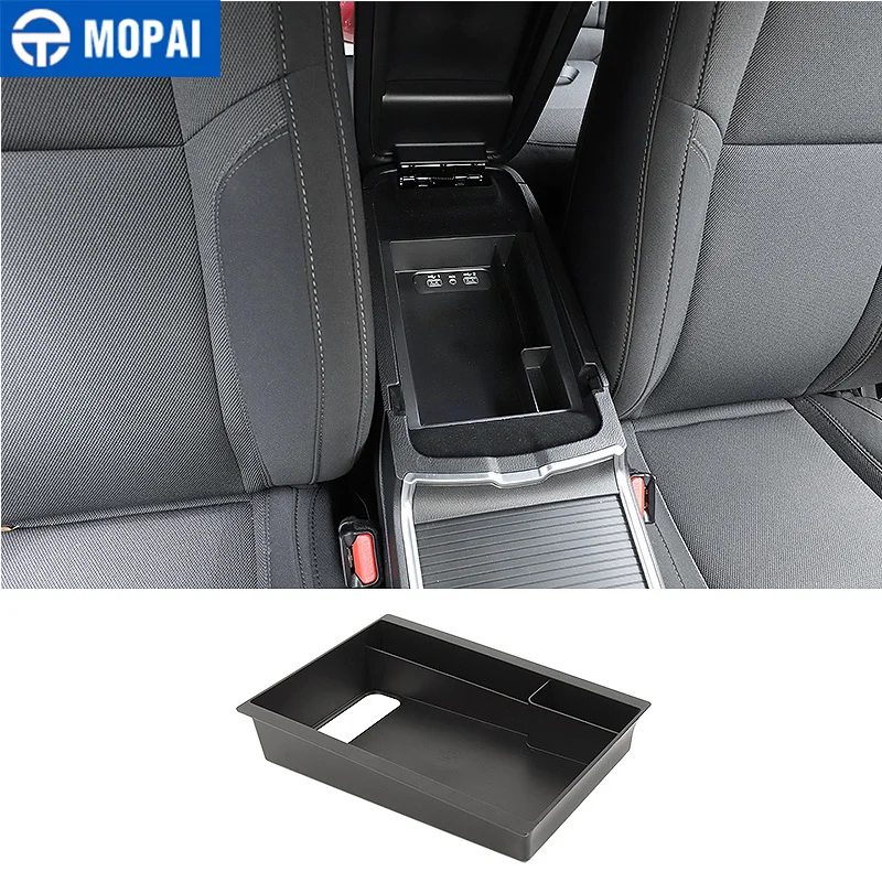 

MOPAI Stowing Tidying for Car Armrest Box Storage Box Organizer for Dodge Charger 2015-2019 Interior Accessories