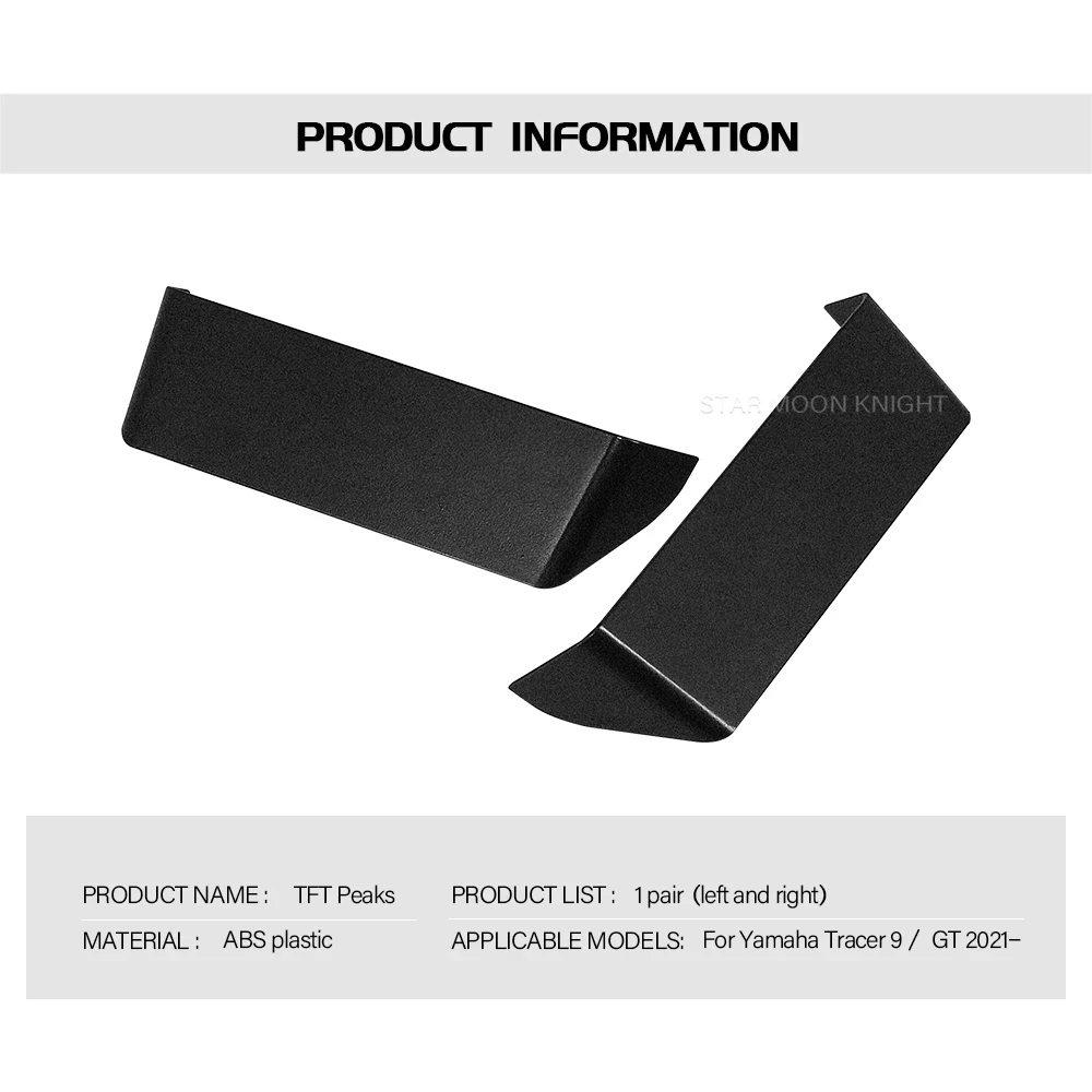 Козырек для мотоциклетного прибора из АБС-пластика Yamaha Tracer 9 TRACER9 GT Tracer9gt 2021 2022 -