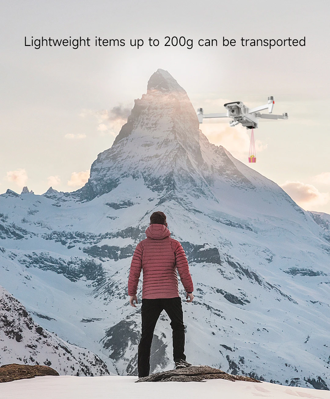 FIMI X8SE 2023 V2 камера 3-осевой карданный дрон с камерой HD 4k Радиоуправляемый вертолет