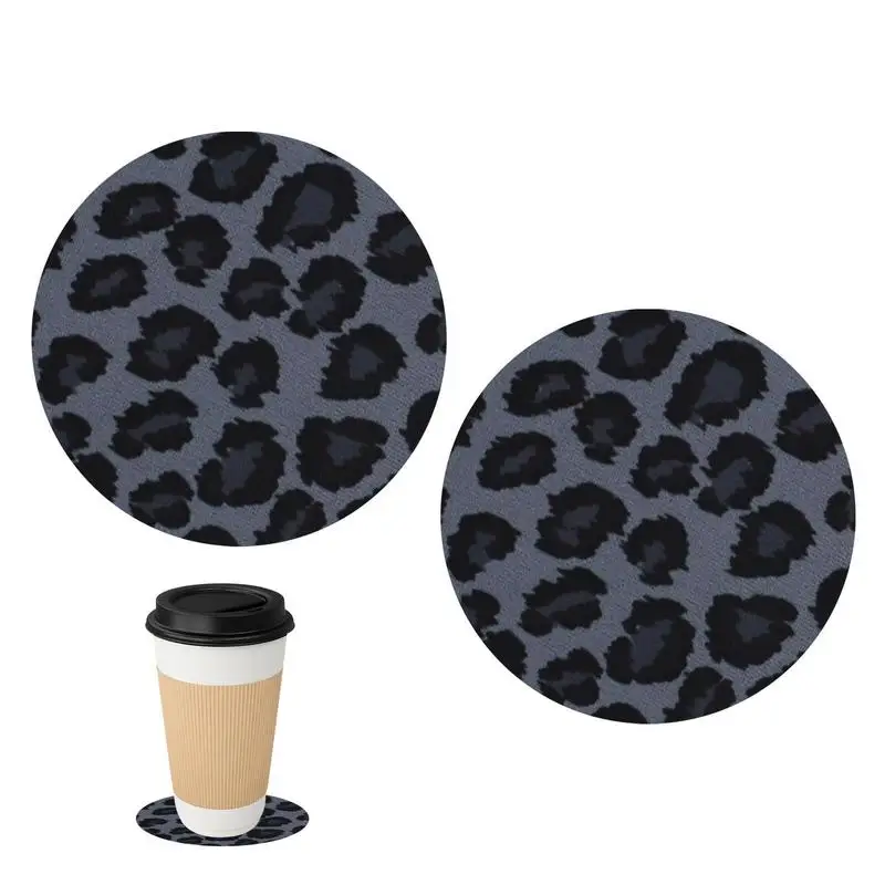

Car Cup Holder Coaster 2Pcs Vehicle Cup Holder Pads Anti Slip Cup Mat 2.75 Inch Insert Auto Drink Mat Print Cup Coaster For Cars