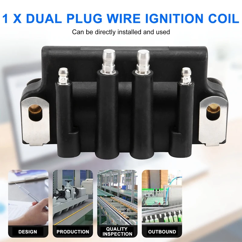 183-3740 для катушки зажигания Johnson/Evinrude — 2/4/6 цилиндров двойная катушка 1985-2006 гг. 583740