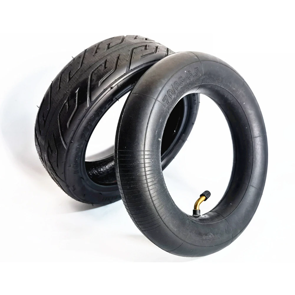 

10 Inch 10x2.70-6.5 Inner Tube & Tire 10x2.70-6.5 Tyre For Electric Scooter Stright / Bent Nozzle Inflatable Inner Outer Tires