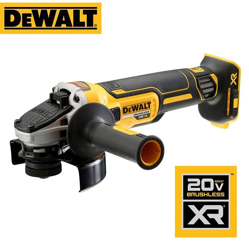 

Dewalt DCG405 414N Brushless Angle Grinder Maglev Metal Cutting Charging Angle Grinder 125 mm with recoil brake 4-1/2 inches