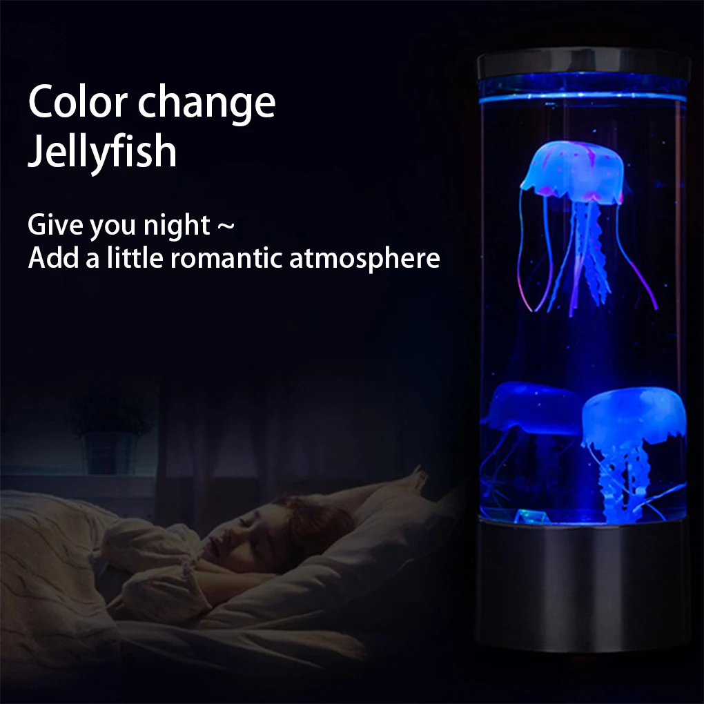 

Aquarium Fishtank Night Lamp USB Office Light Lighting Supplies Kids
