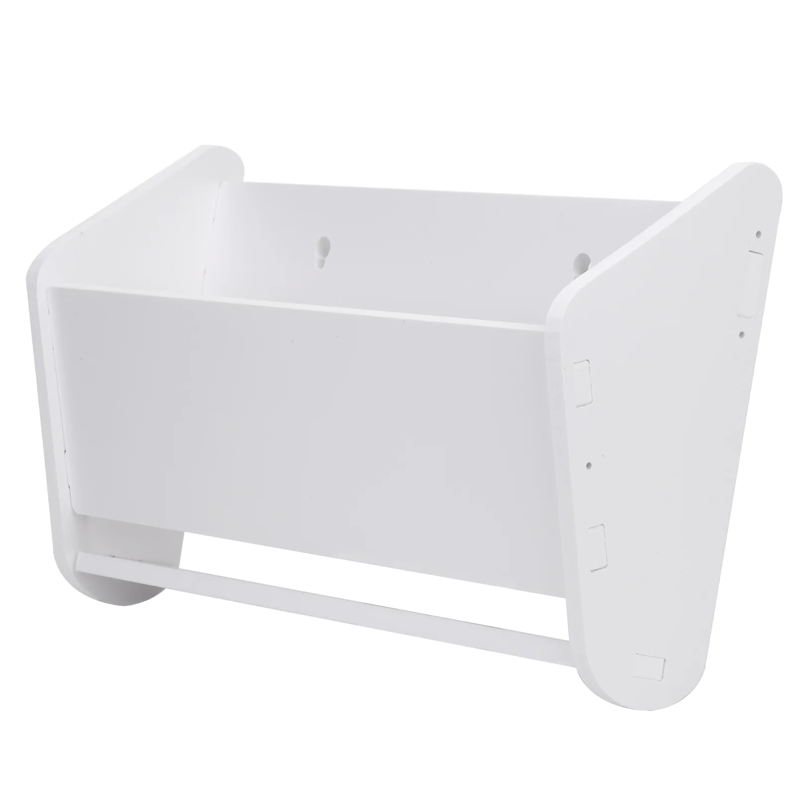 

1pc Back Door Wall Mounted Multipurpose Punch Simple Storage Rack for Home