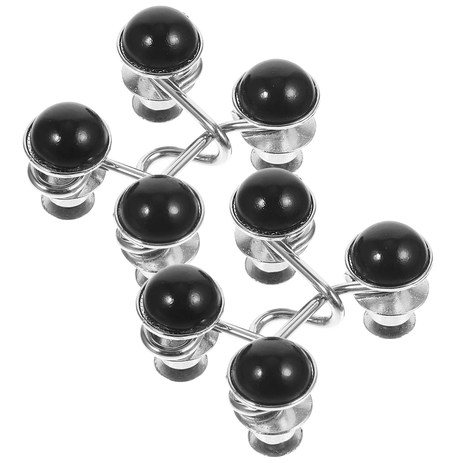 

2pcs Alloy Convenient Waist Buckles Portable Jeans Buckles Trousers Buckles