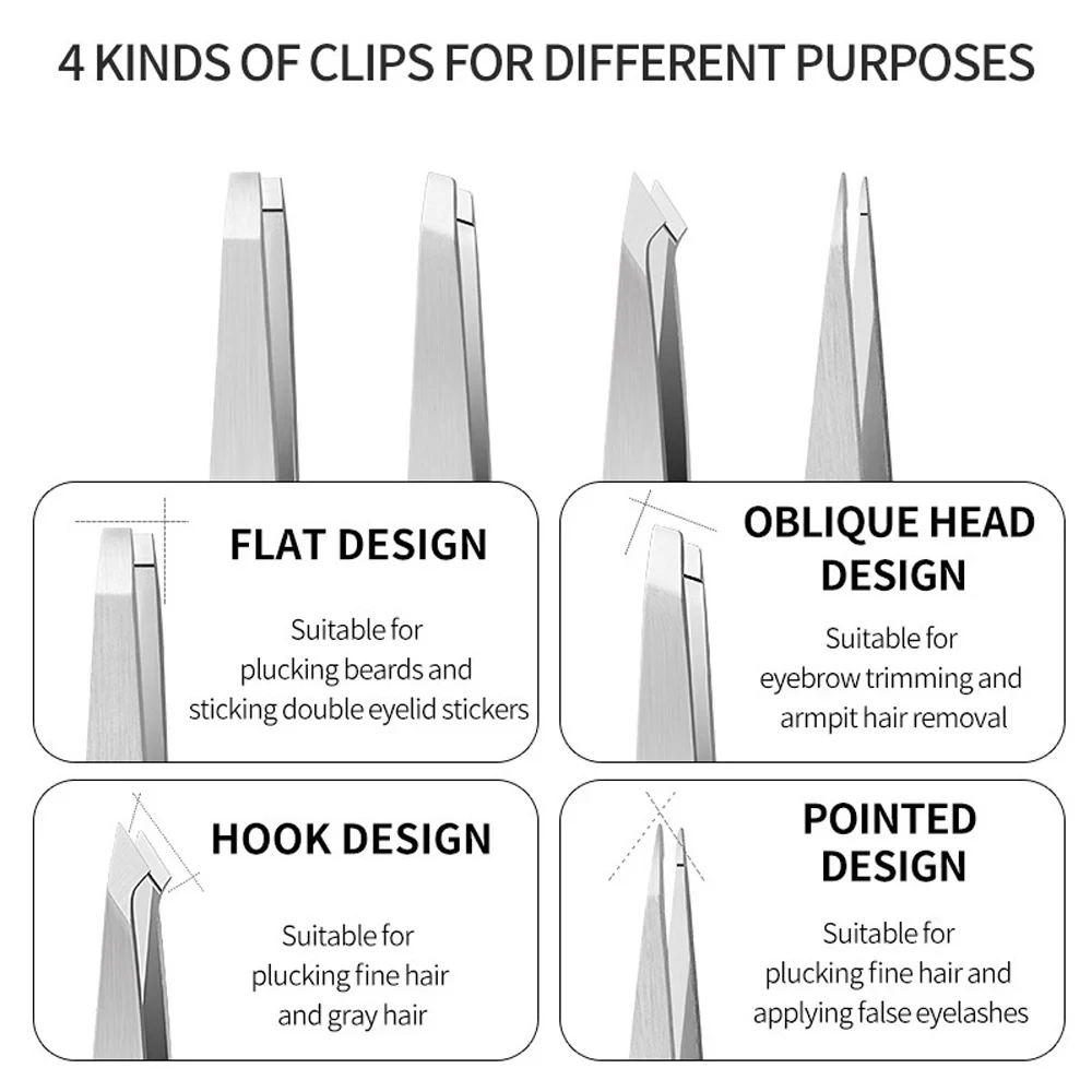 1/4 шт. щипцы для бровей
