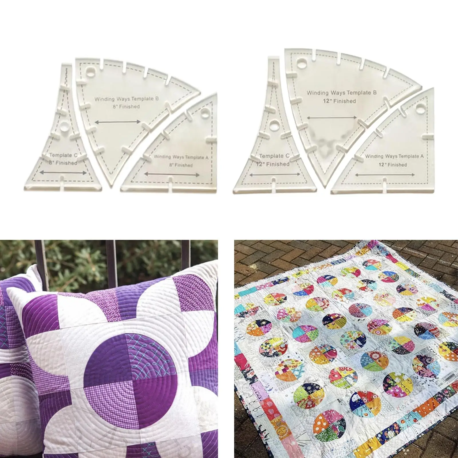 Набор из 3 простыней с быстрым изгибом акриловые простыни и линейки креативные |