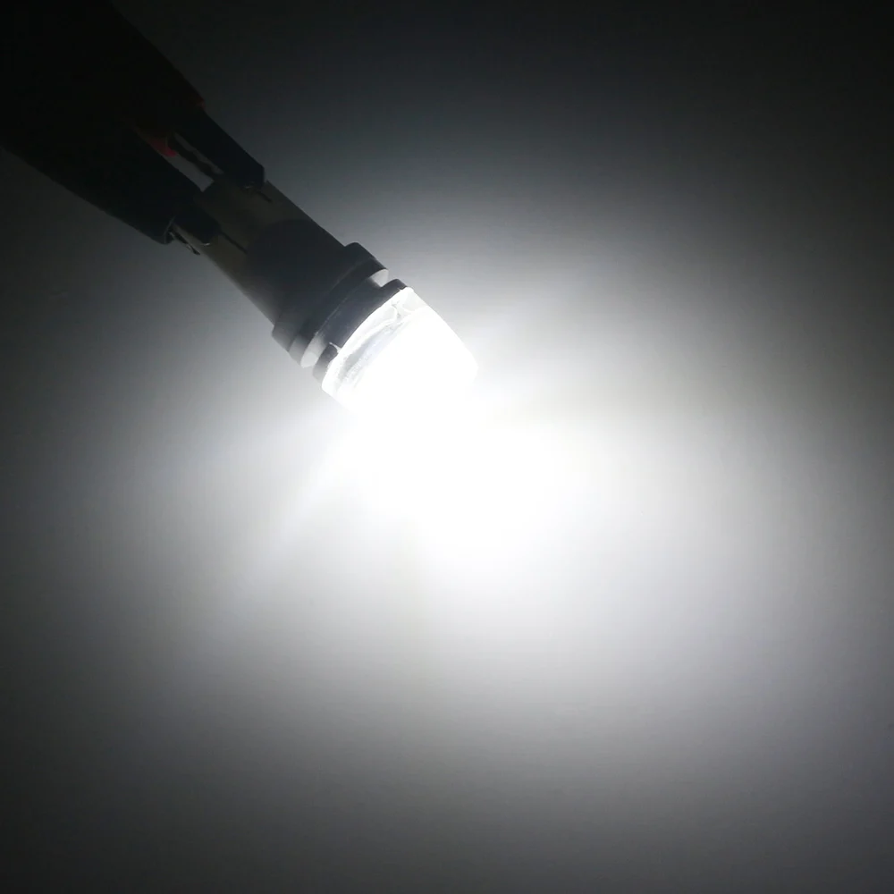 2 шт. W5W T10 Светодиодные лампы 6000K 168 194 Led 5w5 автомобильный внутренний купол номерной