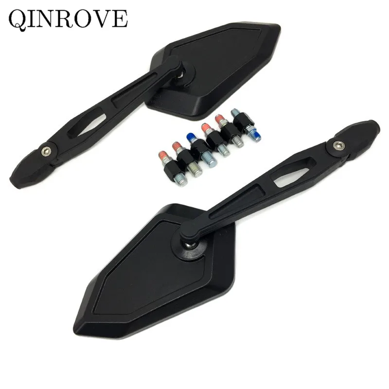 Мотоциклетные зеркала заднего вида 8/10 мм боковое зеркало из АБС-пластика